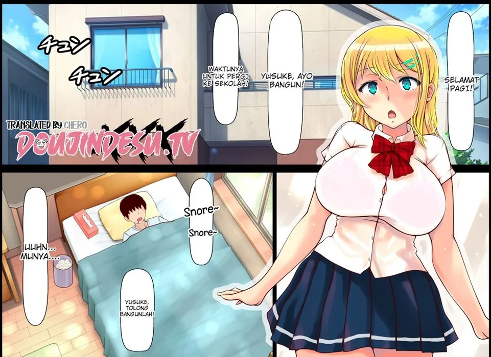 Blond Joshi Ryuugakusei Tanetsuke Press Namahame Taiken Chapter 1