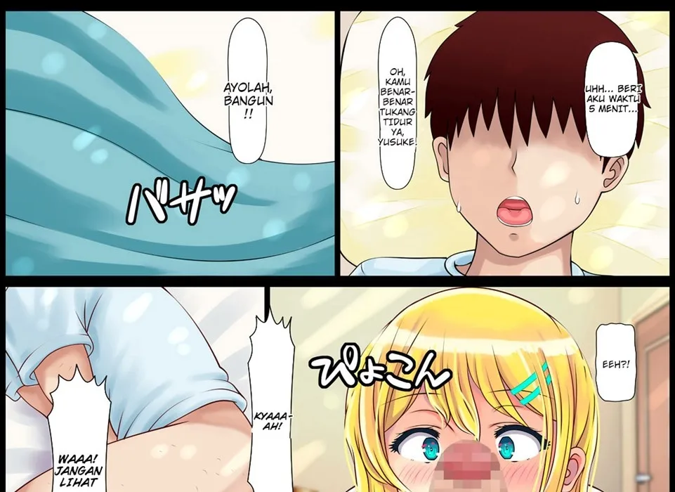 Blond Joshi Ryuugakusei Tanetsuke Press Namahame Taiken Chapter 1