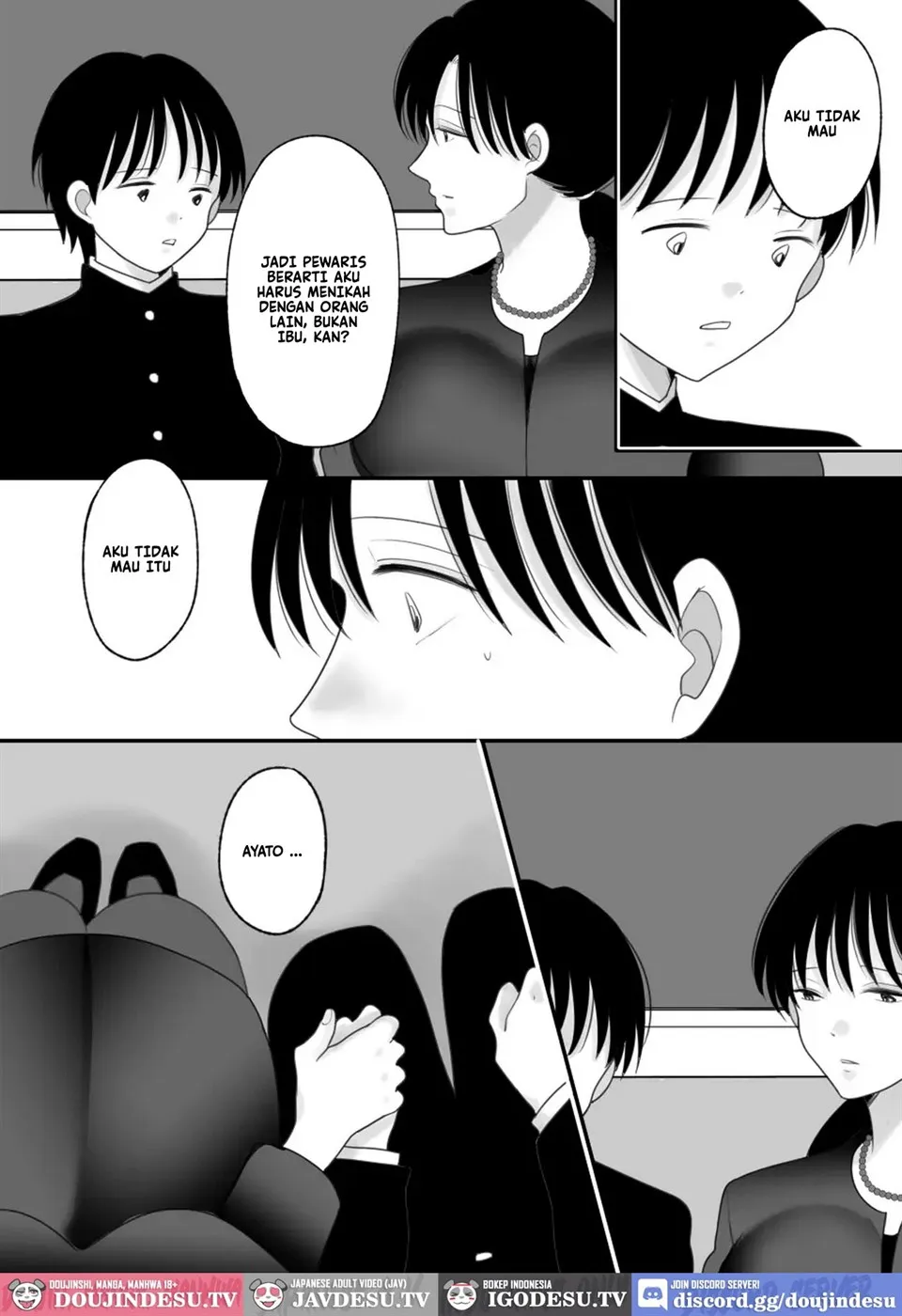 Boku no Kaa-san ga Shinseki no Oji-tachi ni Netorareru Chapter 1