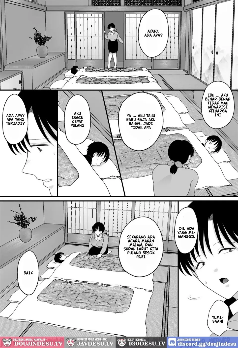 Boku no Kaa-san ga Shinseki no Oji-tachi ni Netorareru Chapter 1