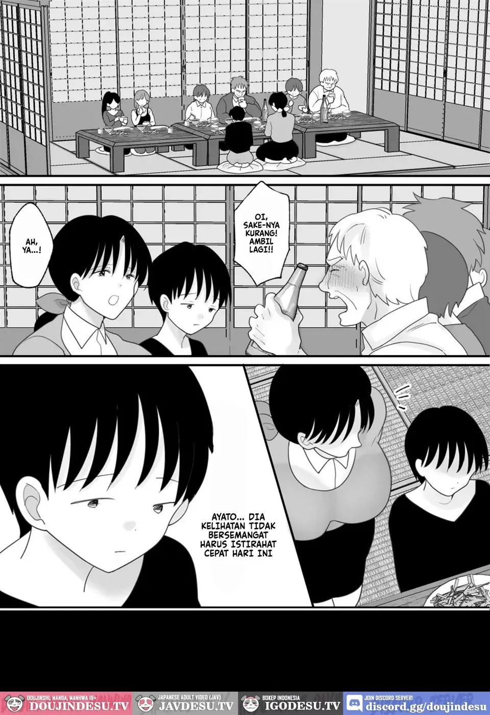 Boku no Kaa-san ga Shinseki no Oji-tachi ni Netorareru Chapter 1