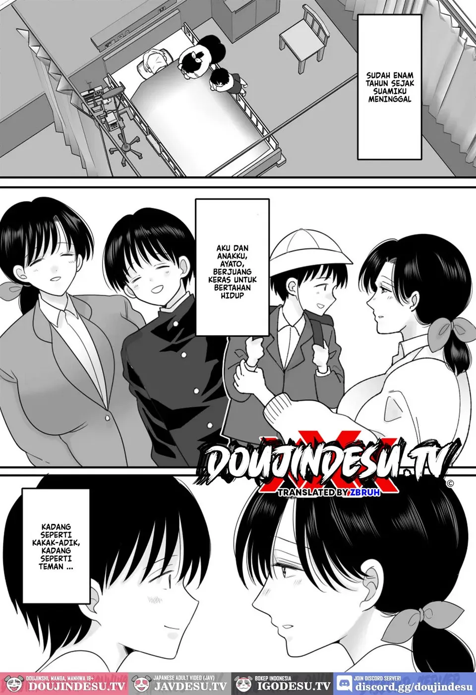 Boku no Kaa-san ga Shinseki no Oji-tachi ni Netorareru Chapter 1