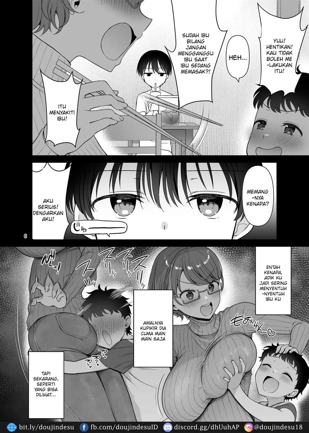 Boku no Mama wa Otouto no Mae de dake Dosukebe ni Naru Chapter 1