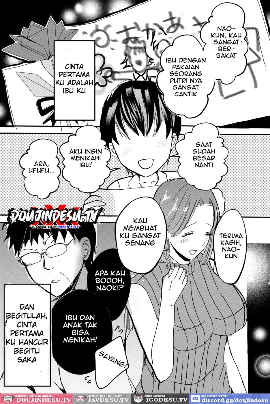 Bonyuu Kaa-san no Naka ni Modoritai Chapter 1