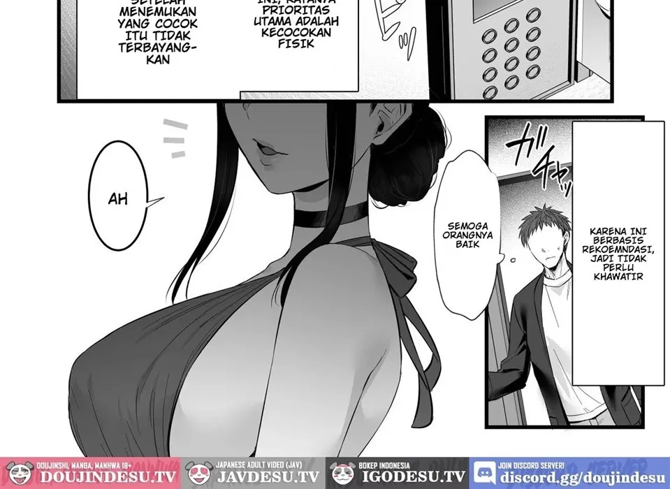 Chinpo no Dekai Ore ga MatchApp de Aishou Saikou na Dosukebe Onna to Deattara Chapter 1