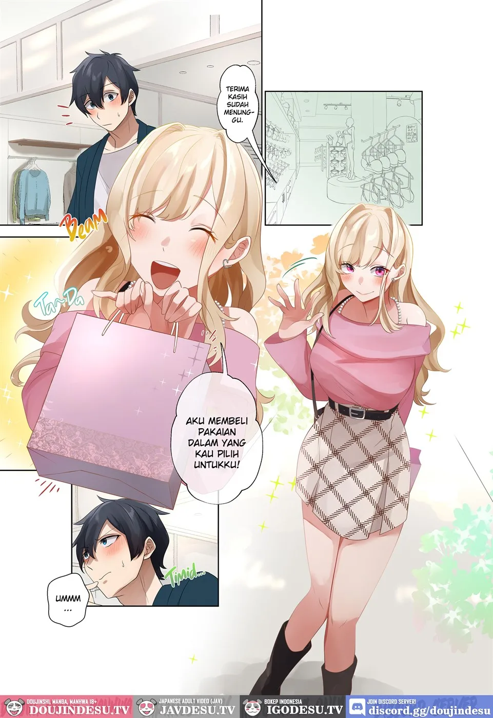 Class no Gyaru to Nama Nakadashi Shihoudai na Dousei Nikutsubo Seikatsu Hajimemashita Chapter 3