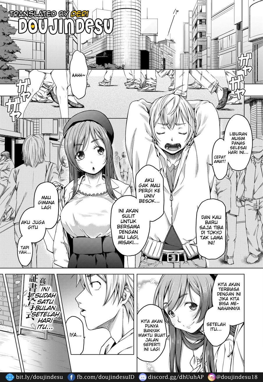 Daigaku Shingaku de Issho ni Joukyou Shita Kanojo ga Circle no Senpai ni Netorare Ochiru made -Rape Shojo Soushitsu Hen- Chapter 1