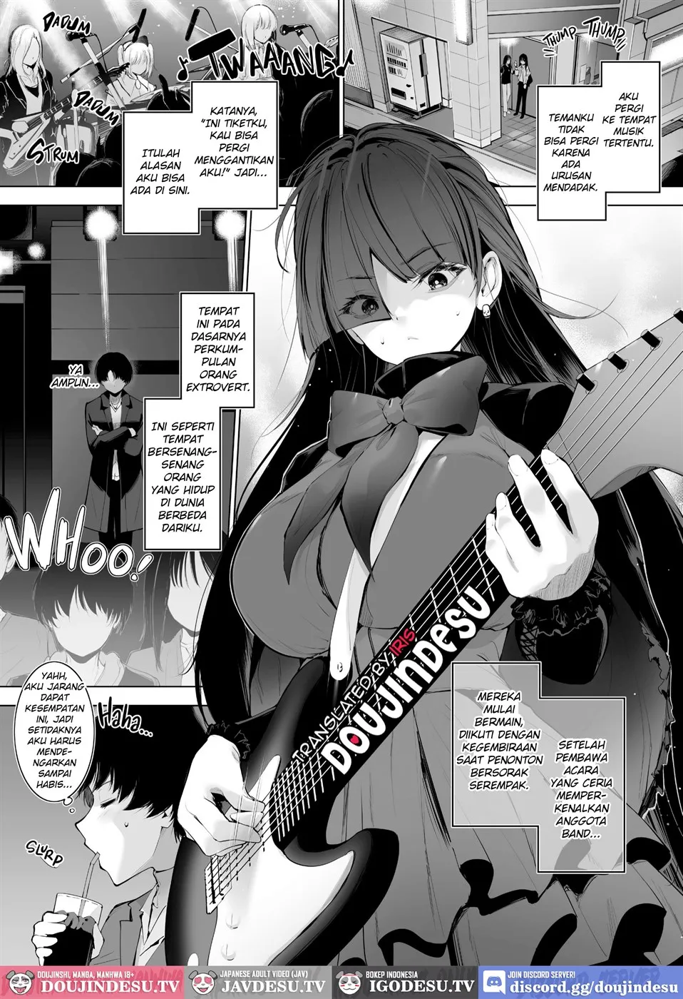 Dekachichi Binbou Band Shoujo ni Papa Katsu de Hitobanjuu Hatsujou Sex Sarechau Hanashi Chapter 1