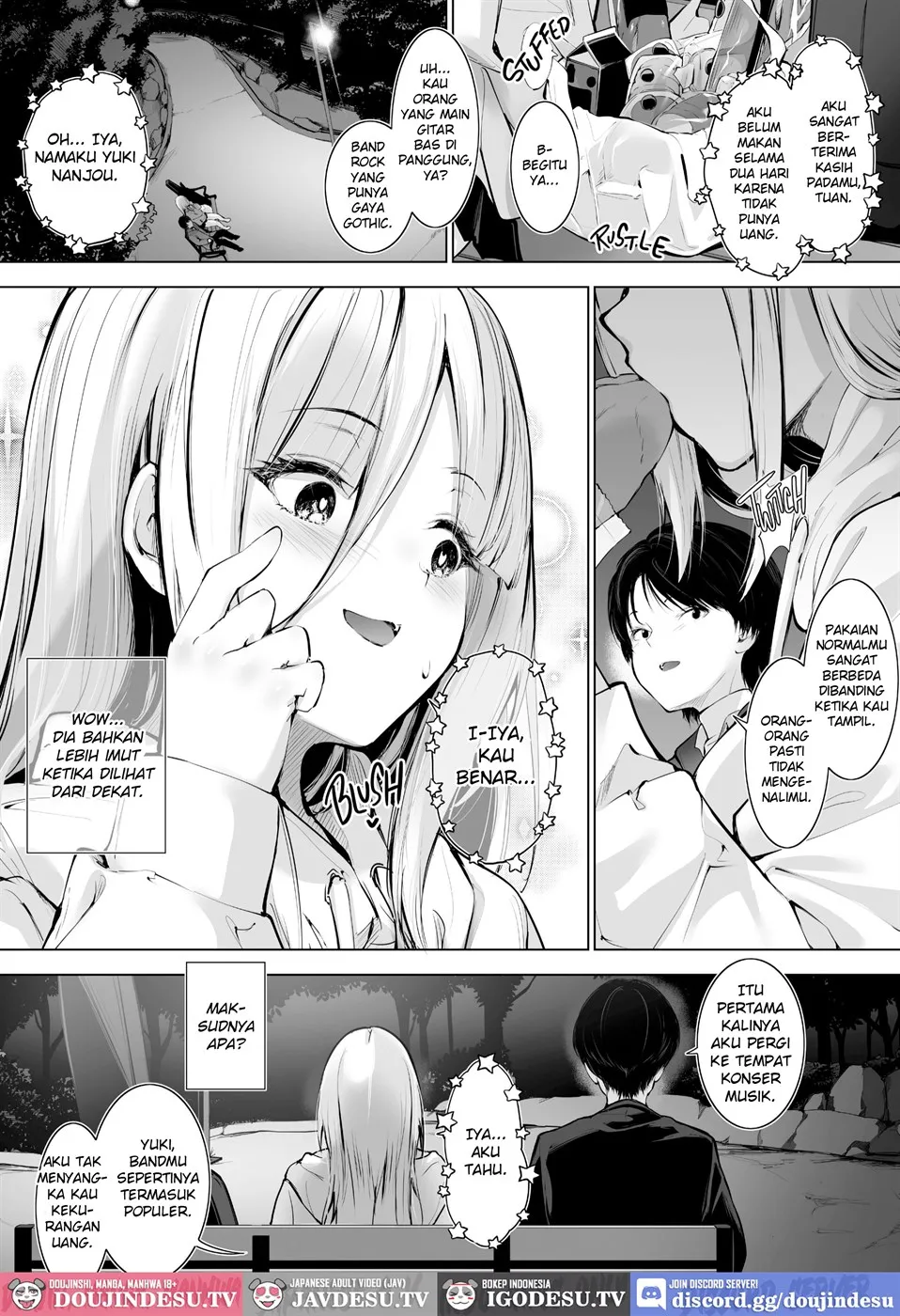 Dekachichi Binbou Band Shoujo ni Papa Katsu de Hitobanjuu Hatsujou Sex Sarechau Hanashi Chapter 1