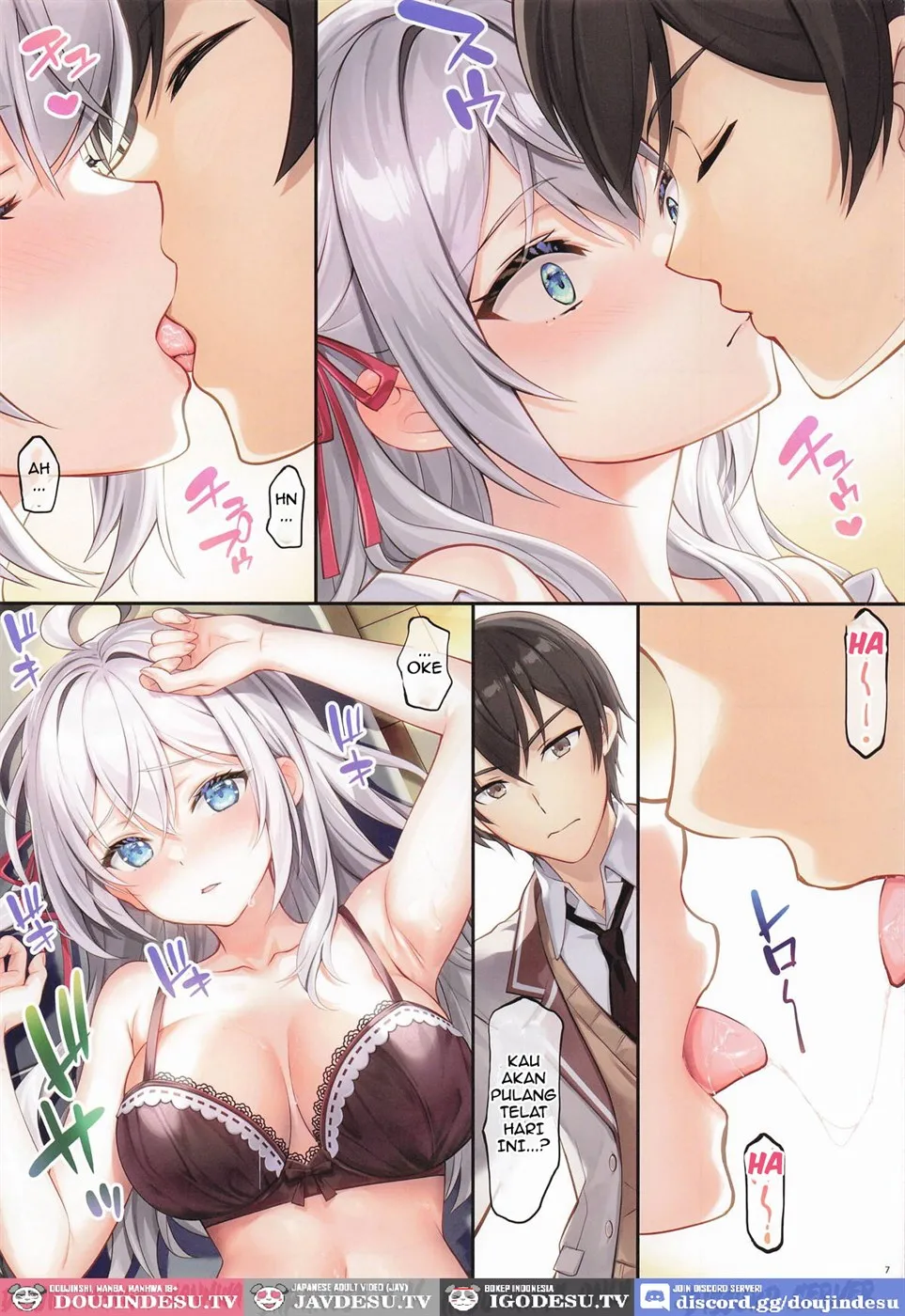 Deredere Itsumo Yori Oume ni Roshia-go de Dereru Alya-san Chapter 1