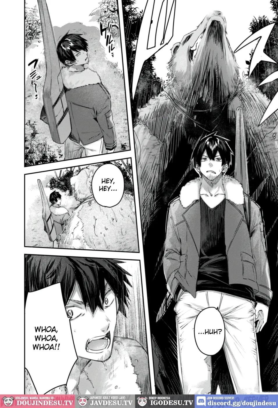 Dokushin Hunter no Deai wa Elf no Mori de Chapter 1