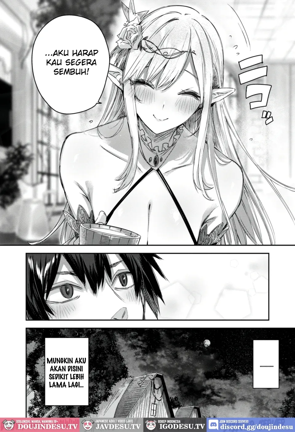 Dokushin Hunter no Deai wa Elf no Mori de Chapter 1