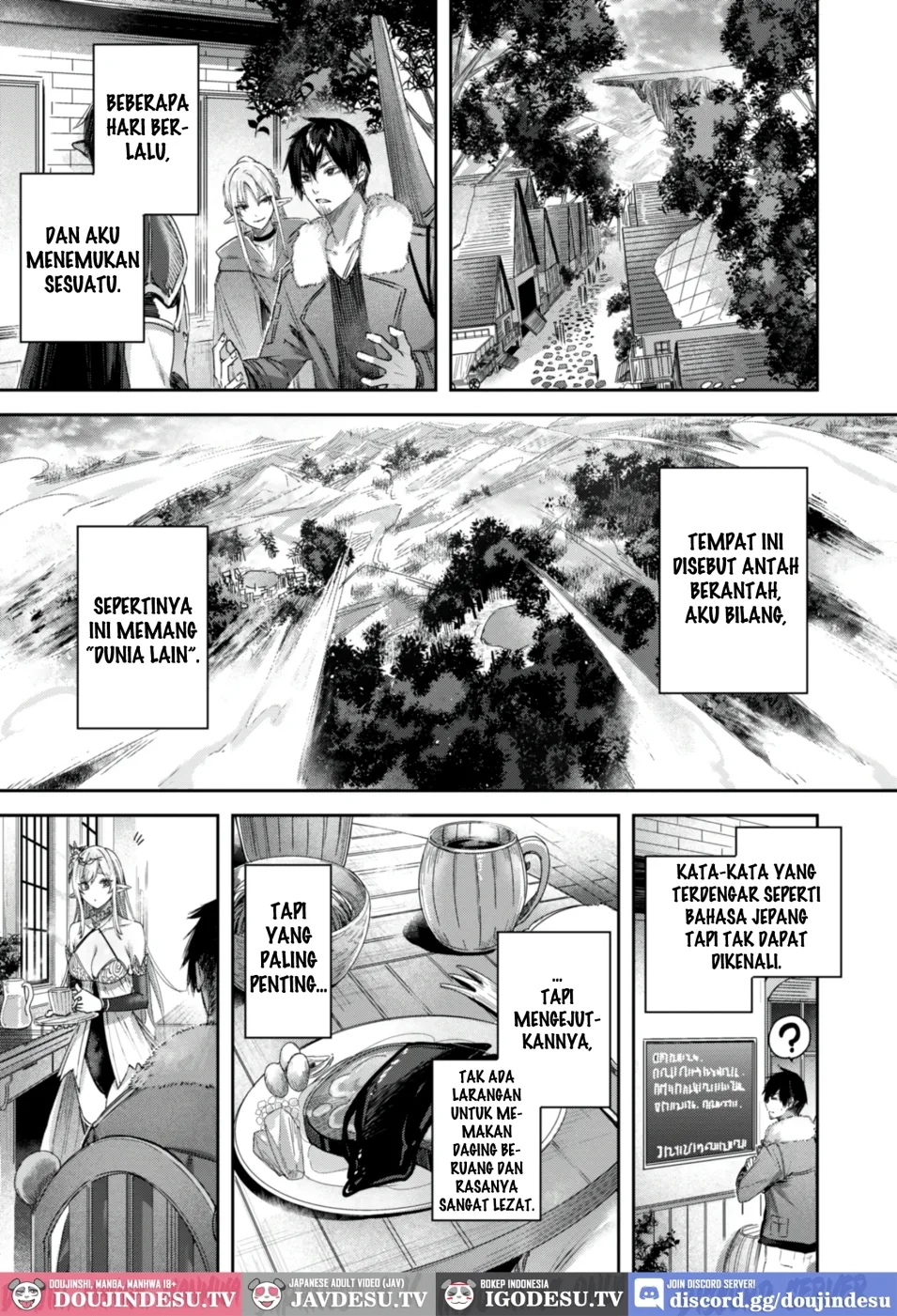 Dokushin Hunter no Deai wa Elf no Mori de Chapter 1