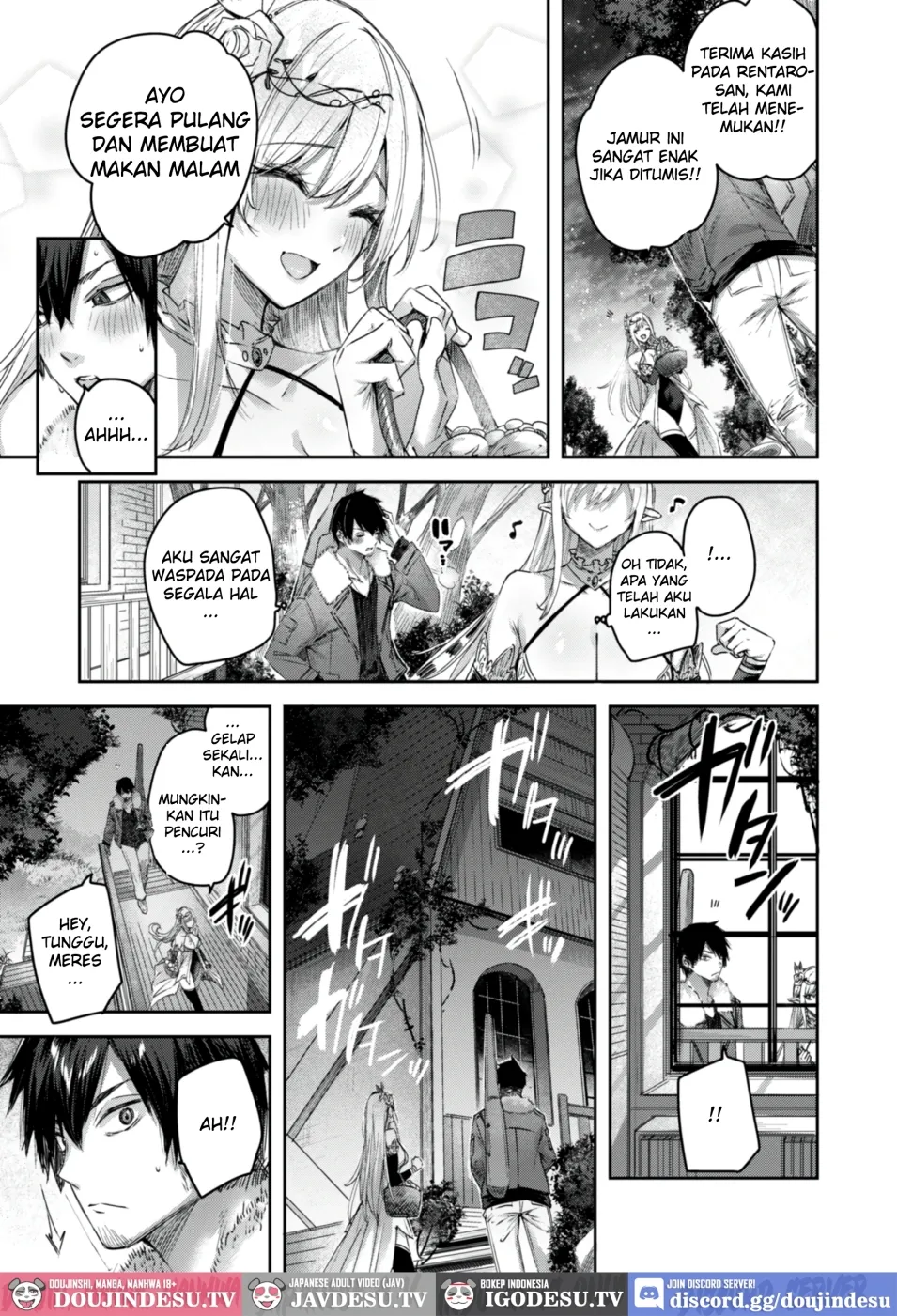 Dokushin Hunter no Deai wa Elf no Mori de Chapter 1