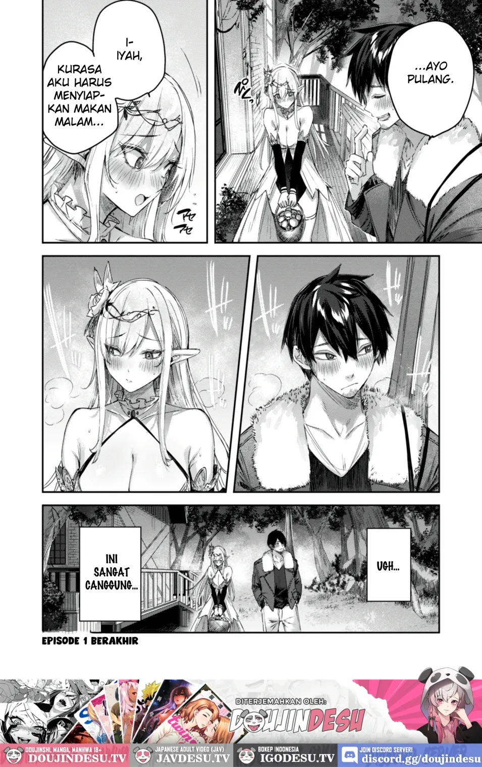 Dokushin Hunter no Deai wa Elf no Mori de Chapter 1
