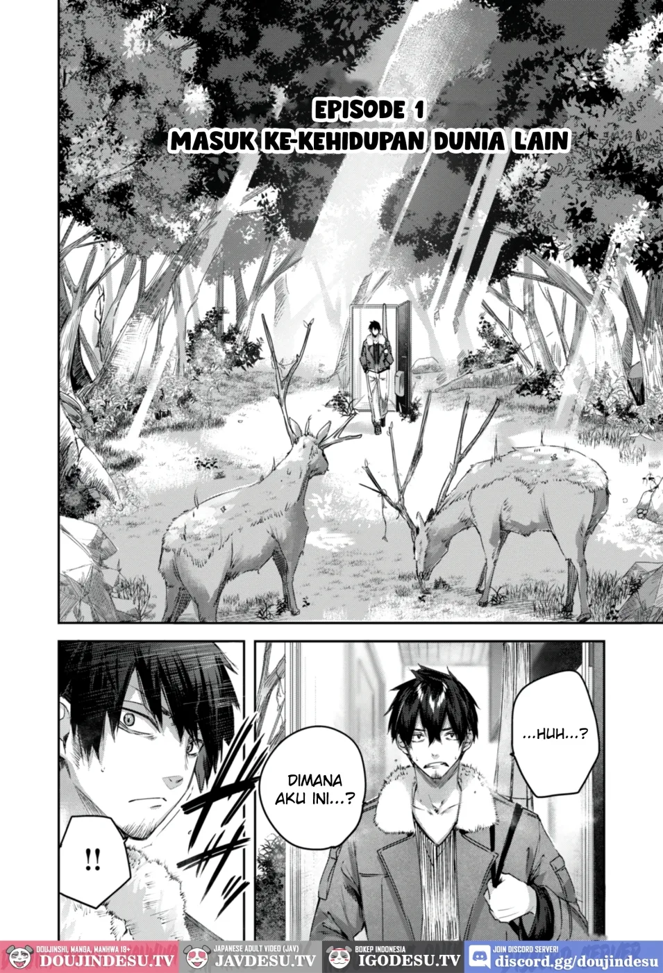 Dokushin Hunter no Deai wa Elf no Mori de Chapter 1
