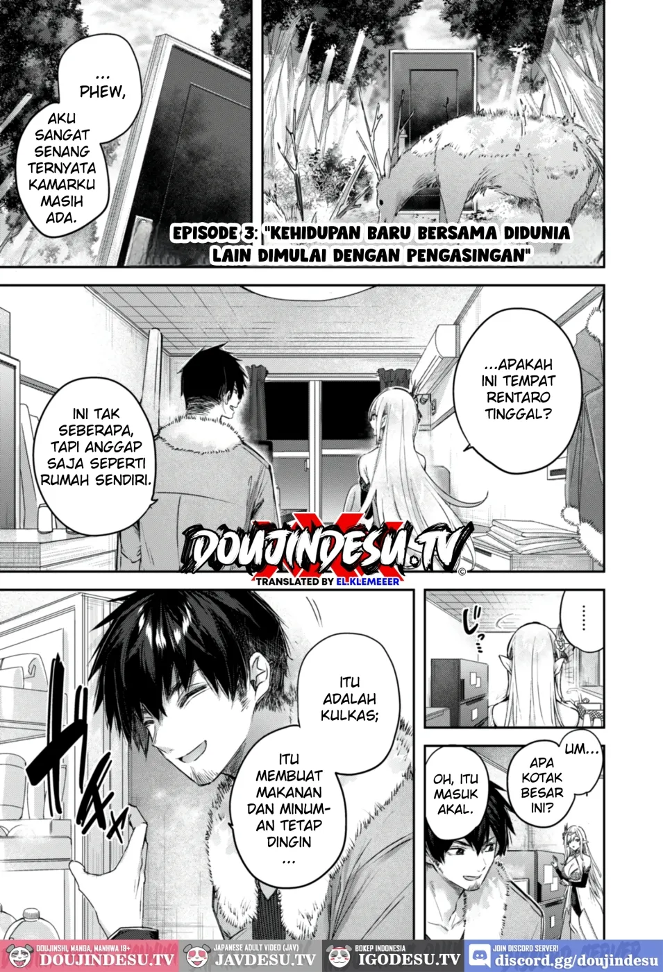 Dokushin Hunter no Deai wa Elf no Mori de Chapter 3