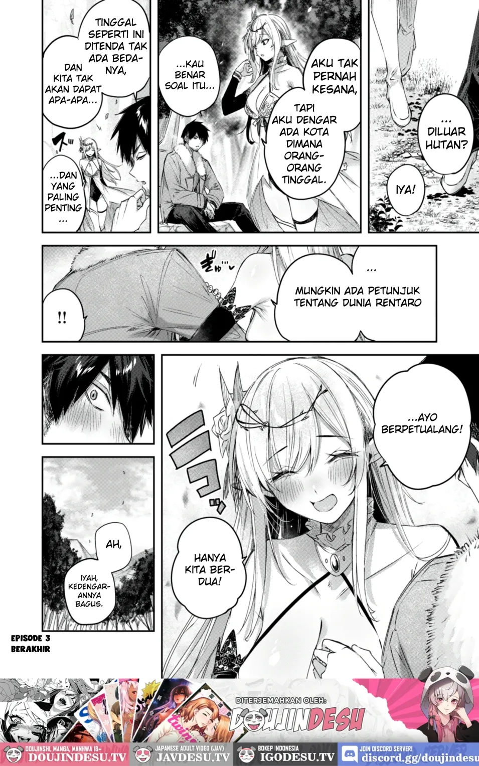 Dokushin Hunter no Deai wa Elf no Mori de Chapter 3
