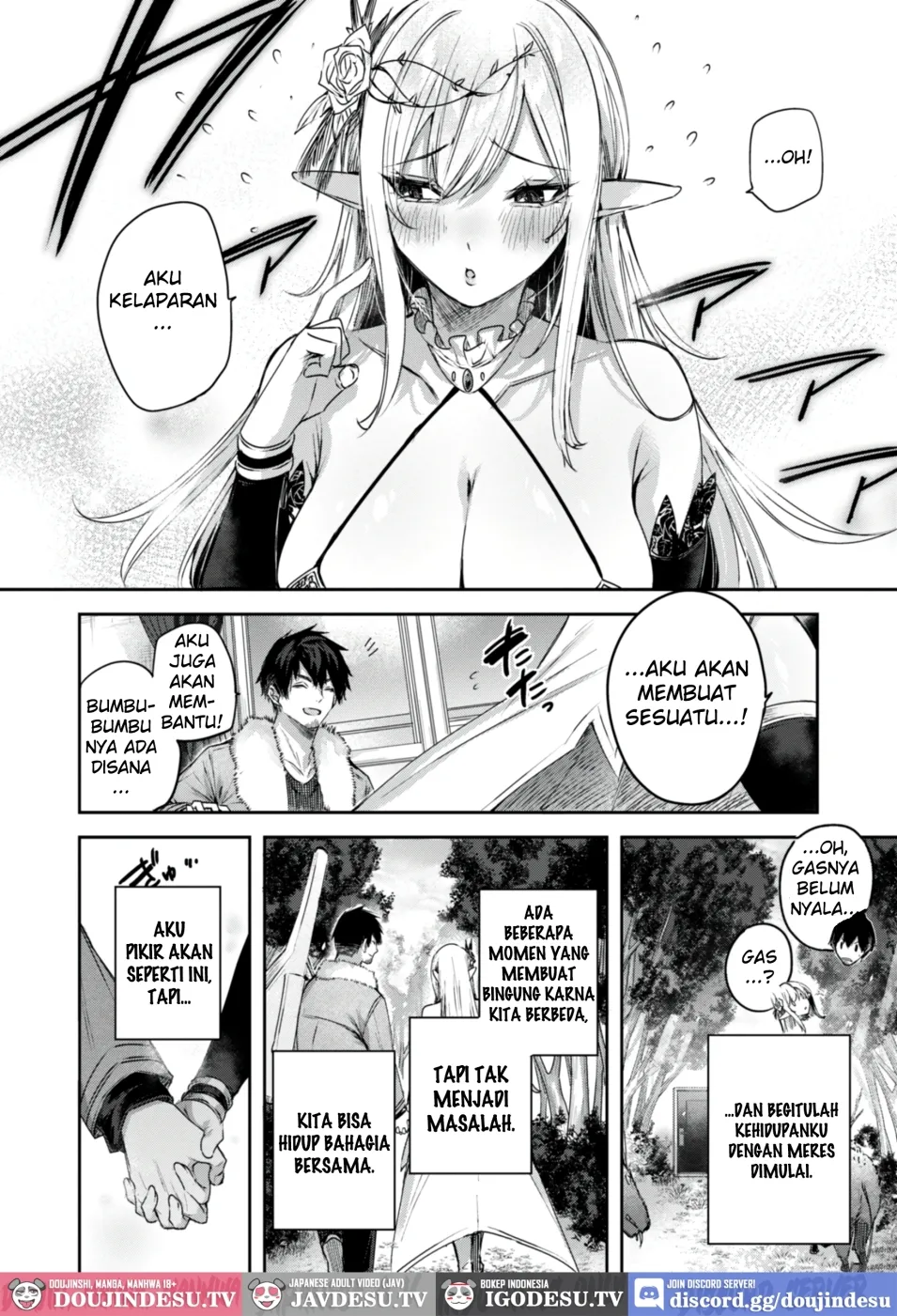 Dokushin Hunter no Deai wa Elf no Mori de Chapter 3