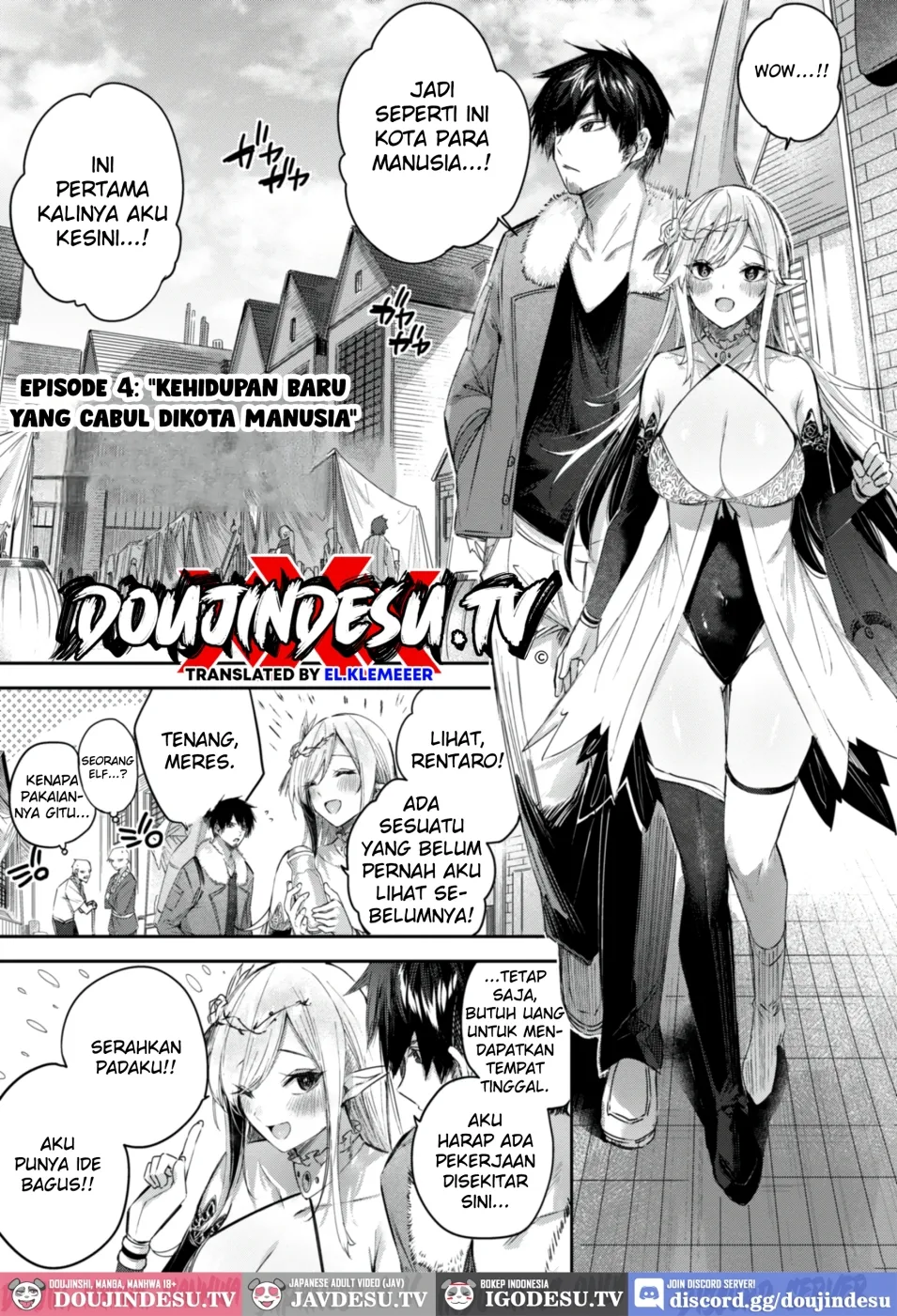 Dokushin Hunter no Deai wa Elf no Mori de Chapter 4