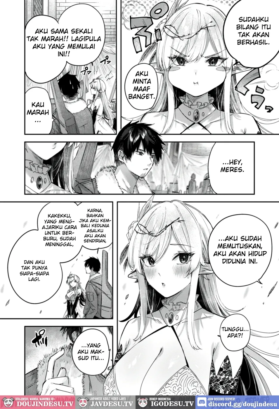 Dokushin Hunter no Deai wa Elf no Mori de Chapter 4