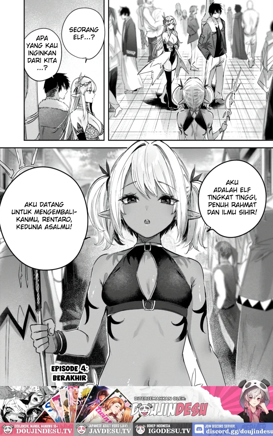 Dokushin Hunter no Deai wa Elf no Mori de Chapter 4