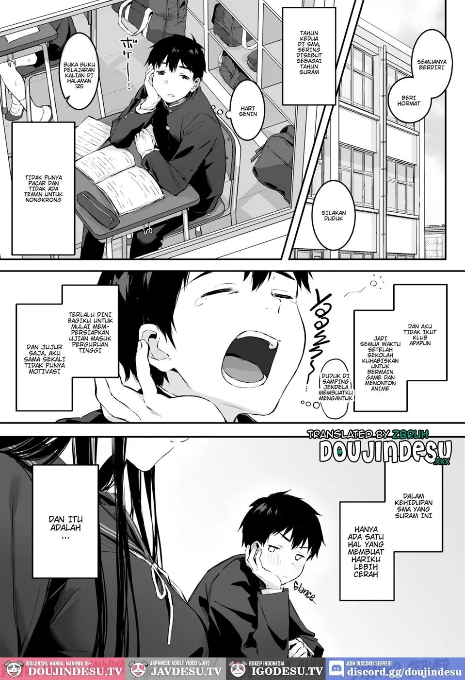Dosukebe Bishoujo JK to Hokenshitsu Ecchi. Chapter 1
