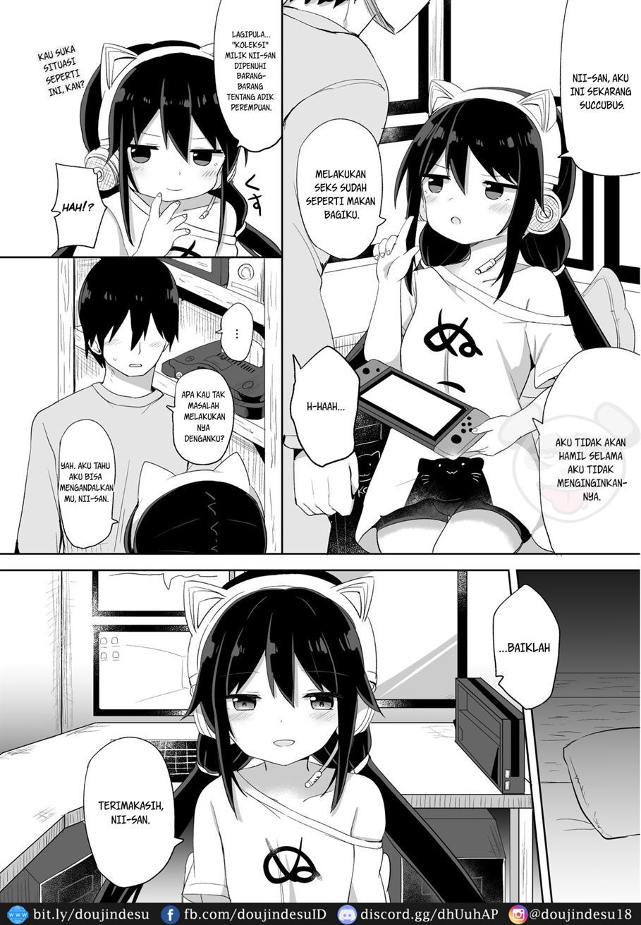 Downer-kei Gamer Otouto ga Nii-san Sukisuki Imouto Succubus ni Naru made Chapter 1