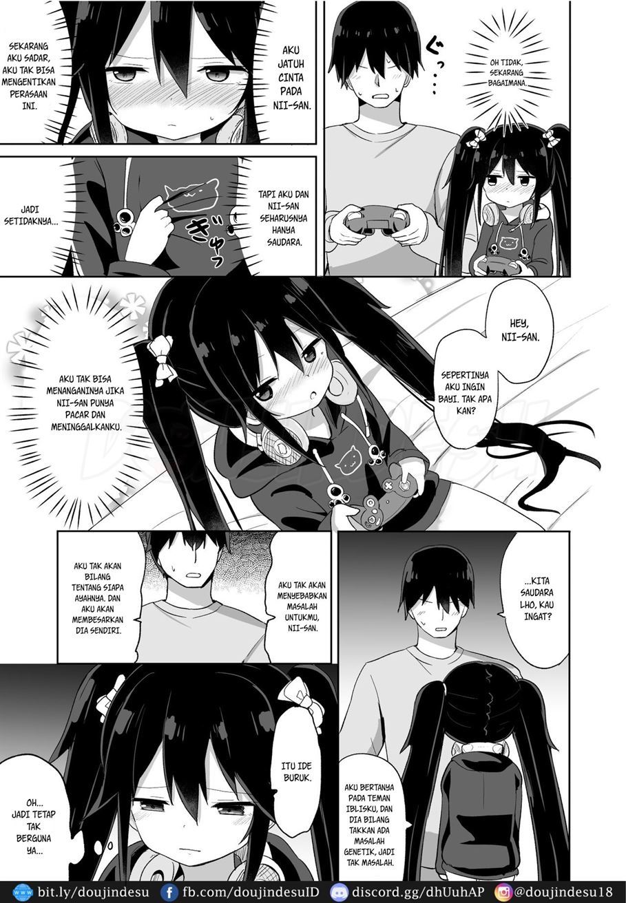Downer-kei Gamer Otouto ga Nii-san Sukisuki Imouto Succubus ni Naru made Chapter 1