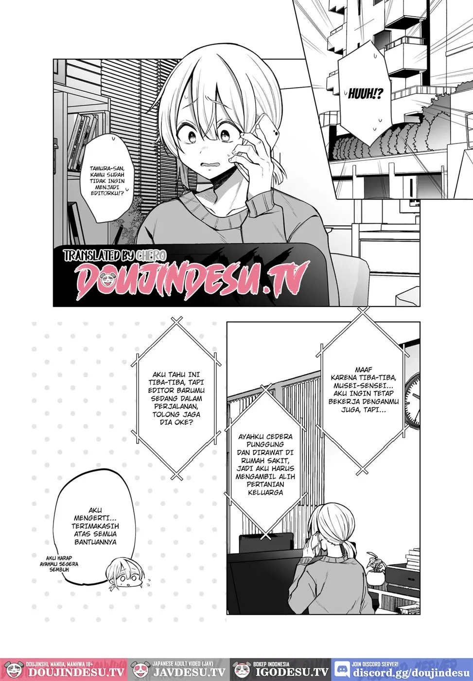 Ecchi na Henshuu Kurokawa-san Chapter 1