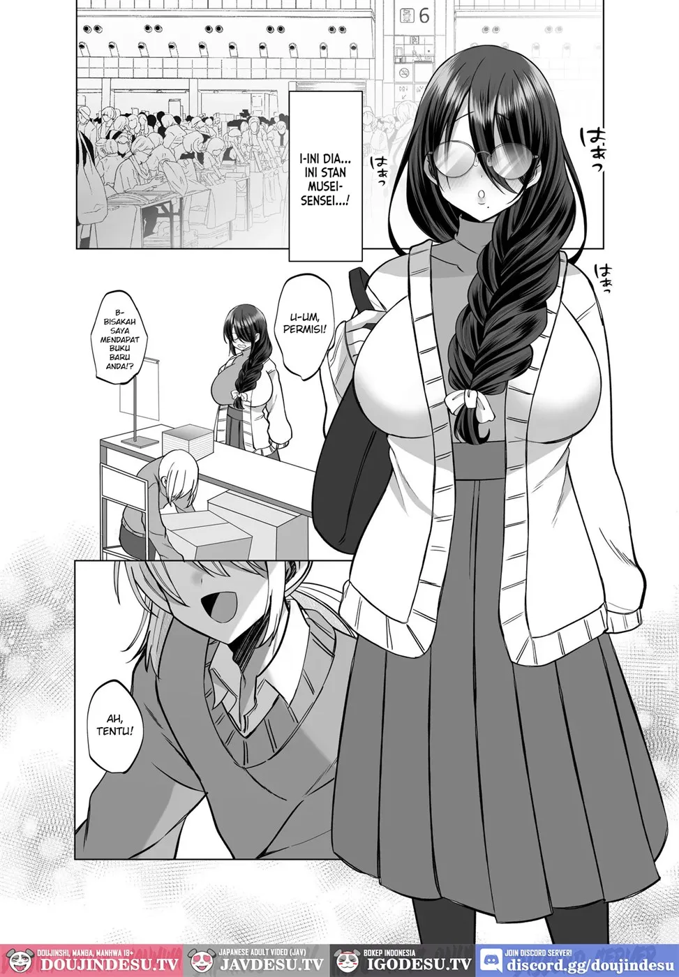 Ecchi na Henshuu Kurokawa-san Chapter 1