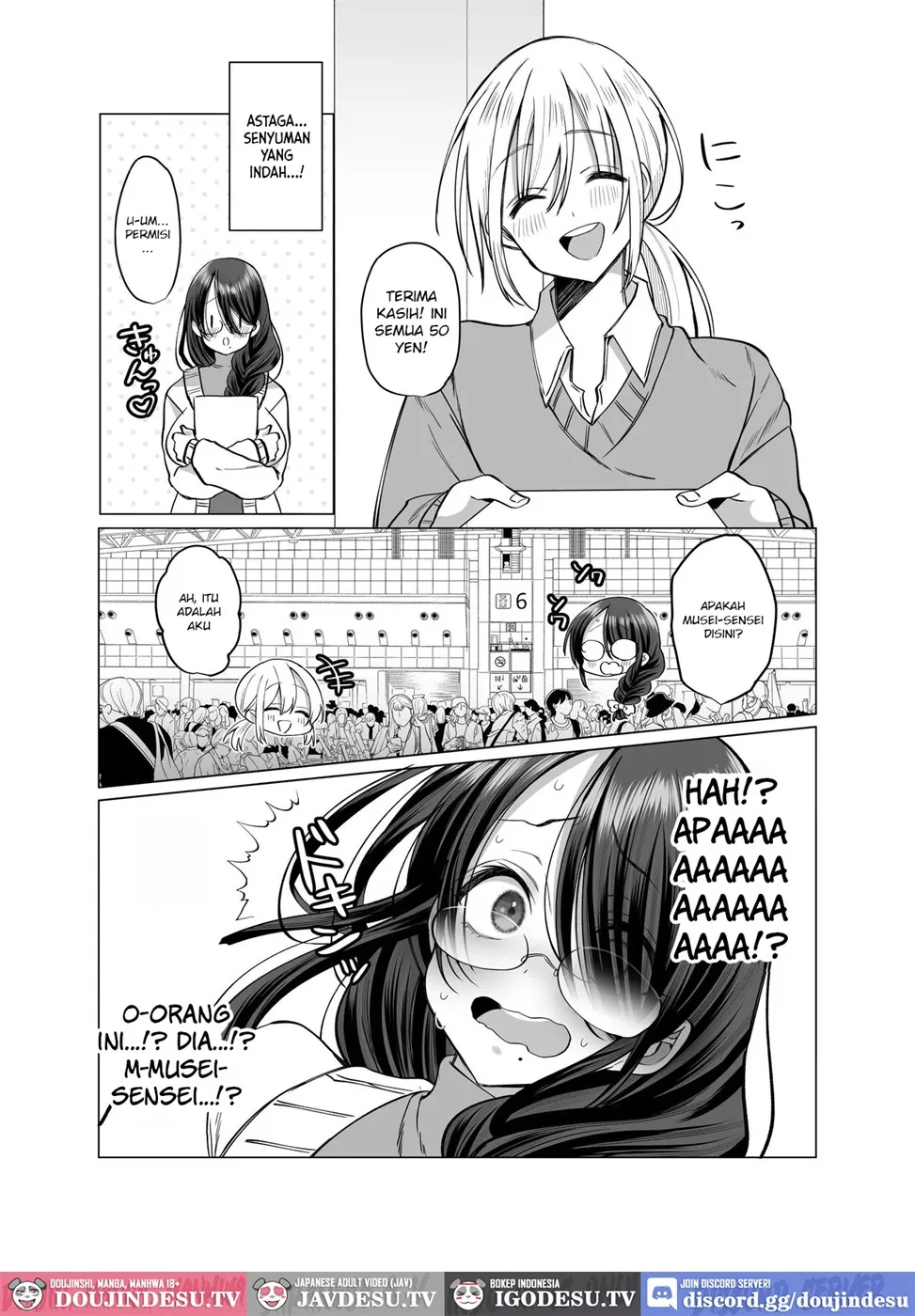 Ecchi na Henshuu Kurokawa-san Chapter 1