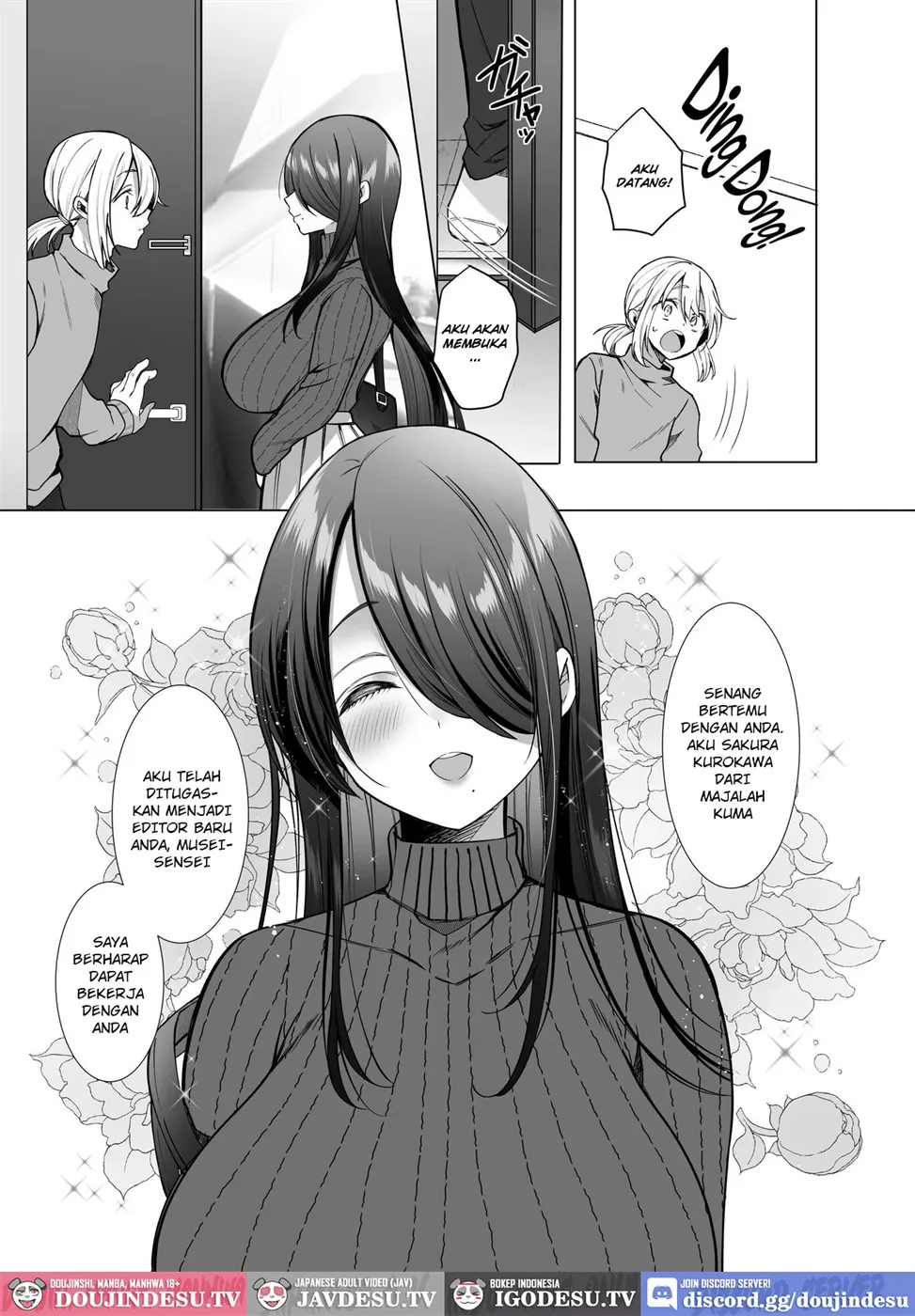 Ecchi na Henshuu Kurokawa-san Chapter 1