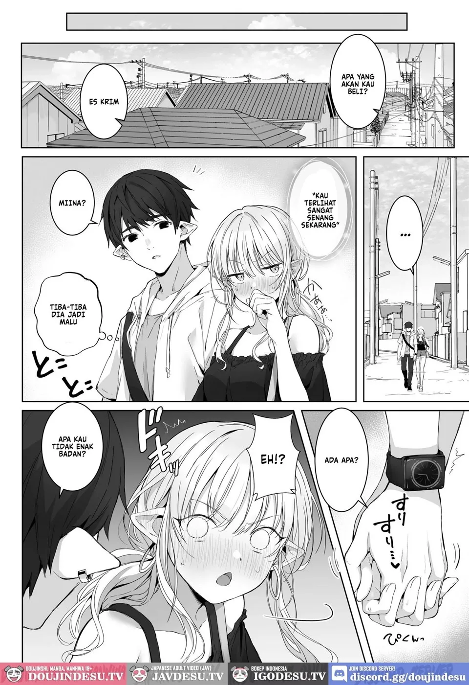 Ecchi no Toki Dake, Chotto S. ~Fudan wa Otonashii Kareshi ni Hitasura Yasashiku Semerareru~ Chapter 1