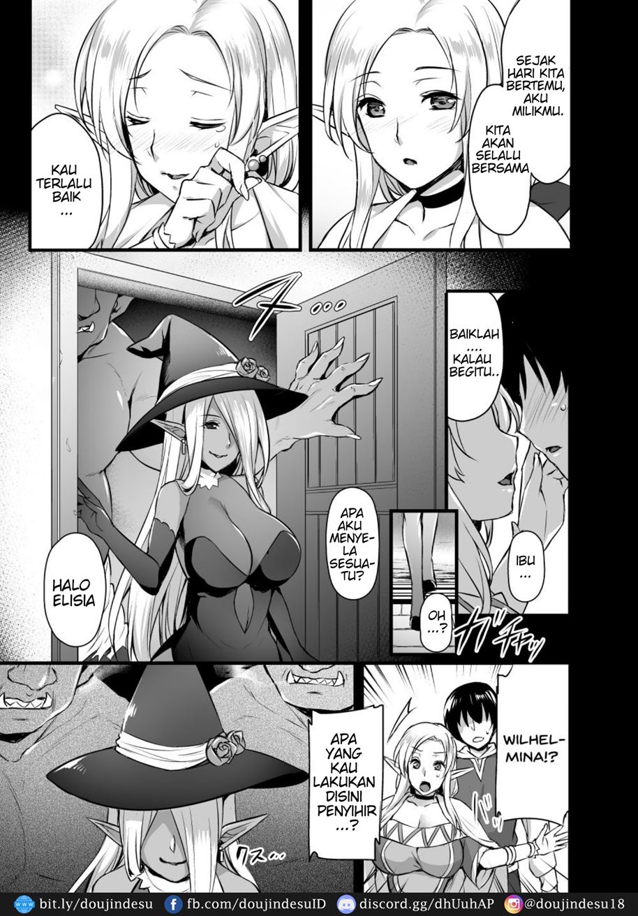 Elf no Okaa-san ~Giri no Musuko no Me no Mae de Orc ni Okasarete~ Chapter 1