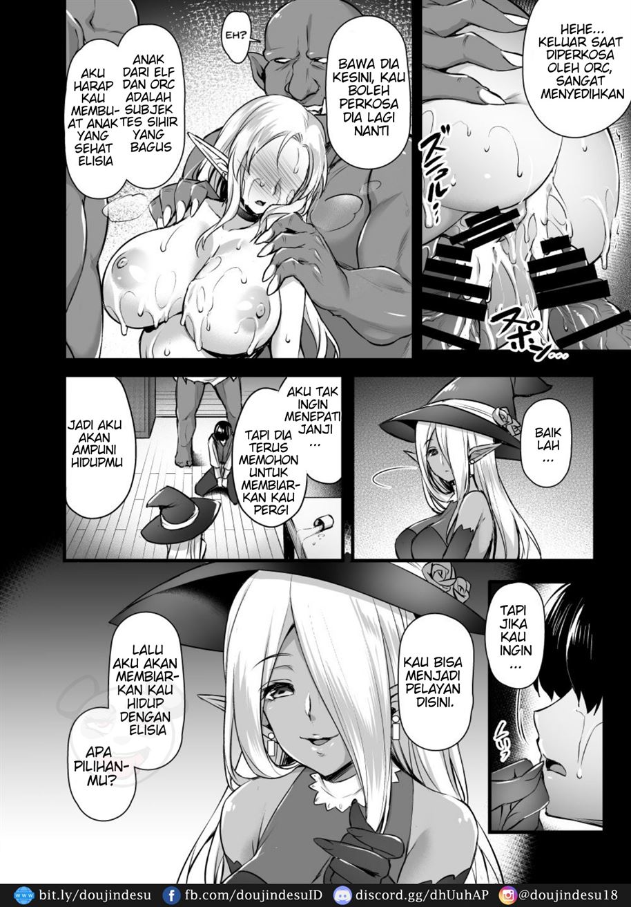 Elf no Okaa-san ~Giri no Musuko no Me no Mae de Orc ni Okasarete~ Chapter 1