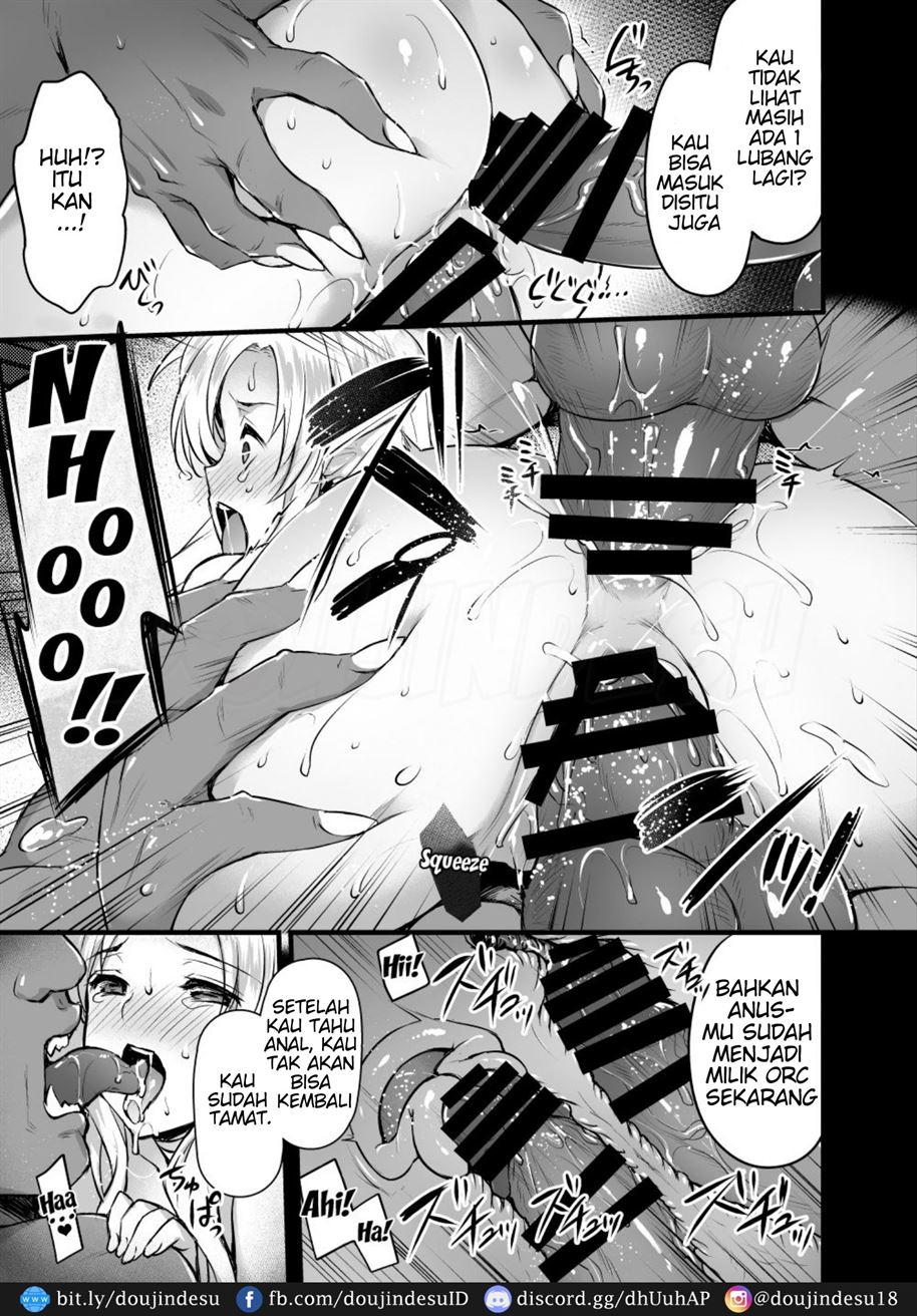 Elf no Okaa-san ~Giri no Musuko no Me no Mae de Orc ni Okasarete~ Chapter 1