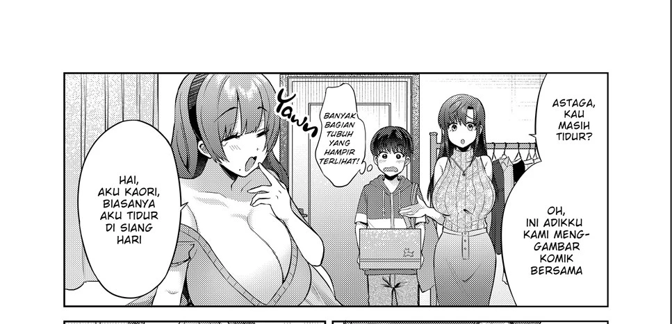 Ero Mangaka Shimai to Ecchi na Obenkyoukai Chapter 1