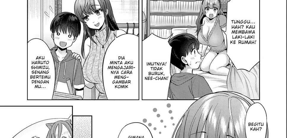 Ero Mangaka Shimai to Ecchi na Obenkyoukai Chapter 1