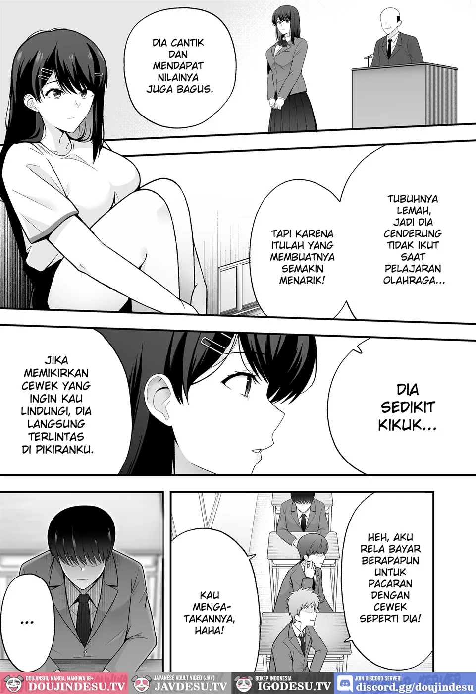 Fukujuu Kyoushitsu Sennou Gas de Classmate ni Yaritai Houdai Chapter 1