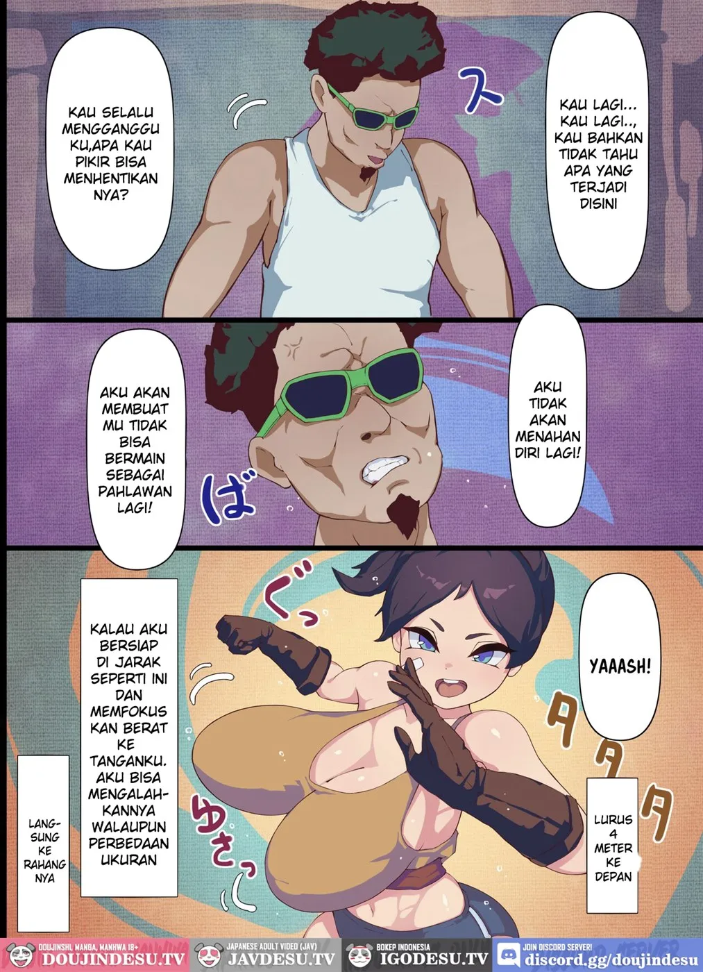 Genki na Karada no Kakutou Musume ga Murabito ni Uragirarete Haramu made Chapter 1