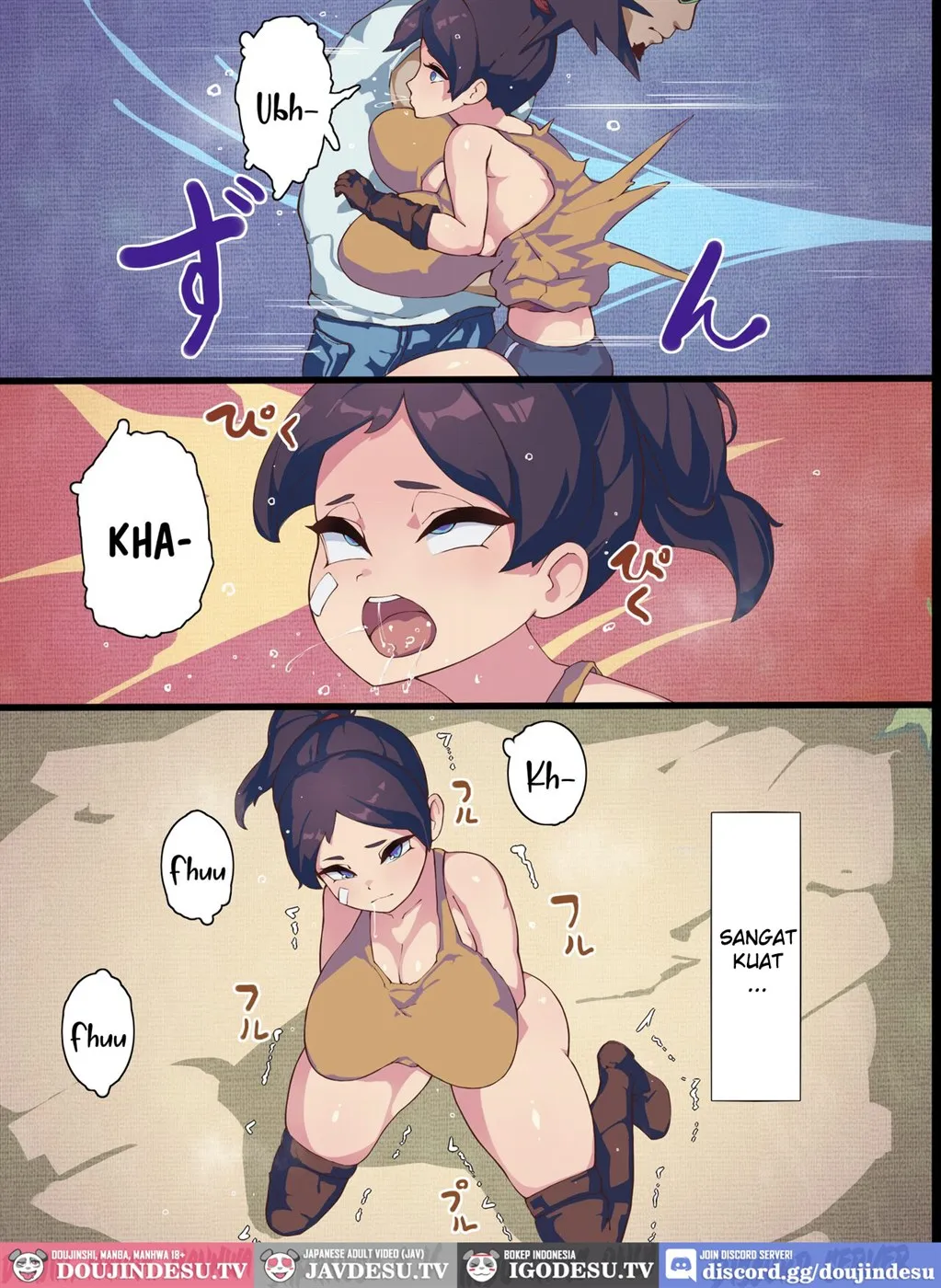 Genki na Karada no Kakutou Musume ga Murabito ni Uragirarete Haramu made Chapter 1