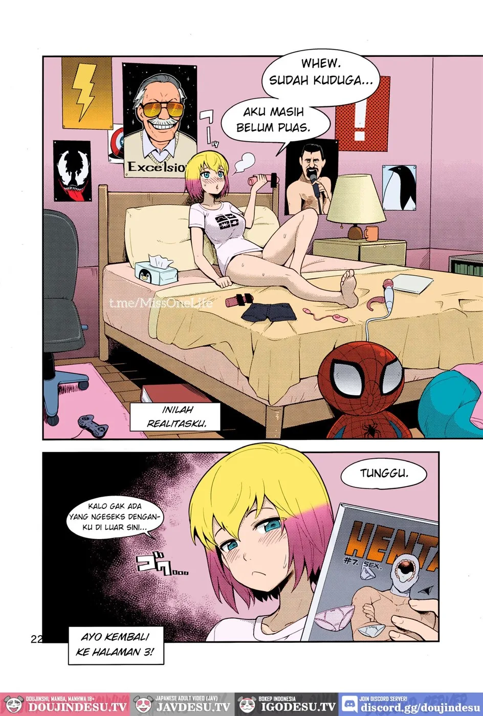Gwenpool Ecchi na Sekai ni Ojama Shima~su Chapter 1