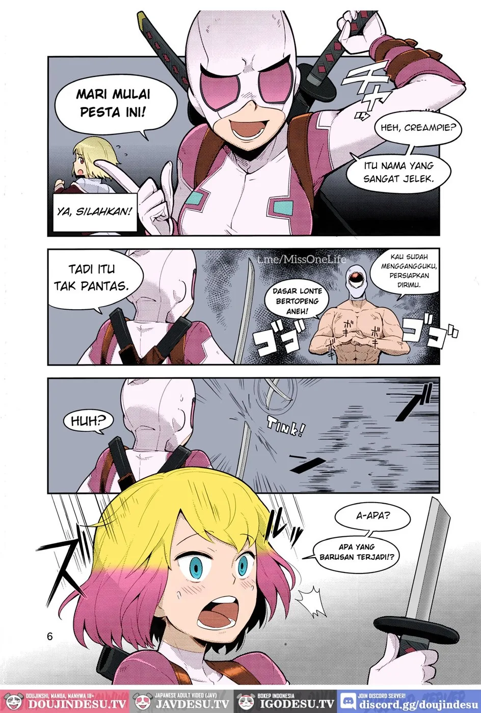 Gwenpool Ecchi na Sekai ni Ojama Shima~su Chapter 1