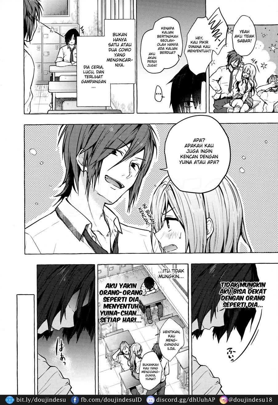 Gyaru Yuina-chan to Ecchi -Kataomoi no Kanojo ga Boku ni Sekimen!?- Chapter 1
