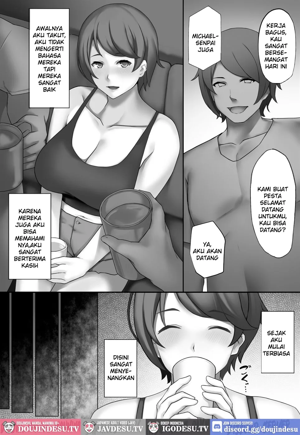 H-Cup Joshi Daisei Volley-bu, Ochiru Chapter 1
