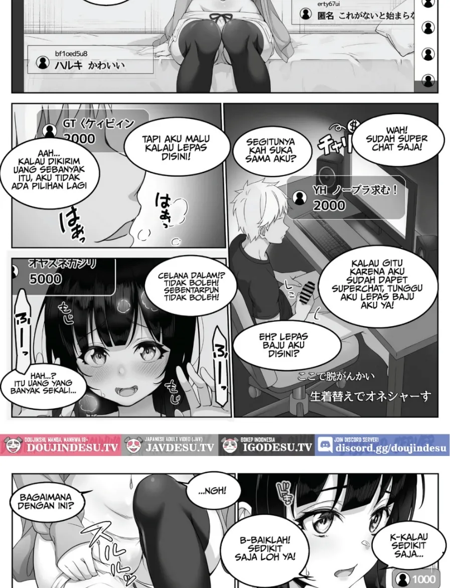 Haishinsha #Seiso Kanojo wa Kairaku ni Taerarenai Chapter 1