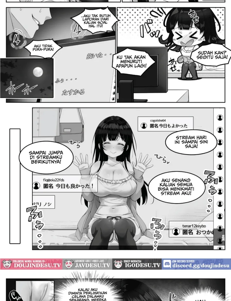 Haishinsha #Seiso Kanojo wa Kairaku ni Taerarenai Chapter 1