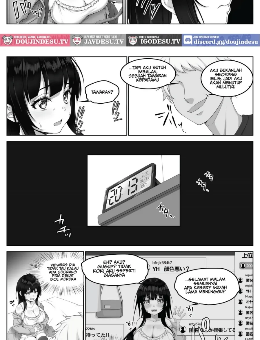Haishinsha #Seiso Kanojo wa Kairaku ni Taerarenai Chapter 1