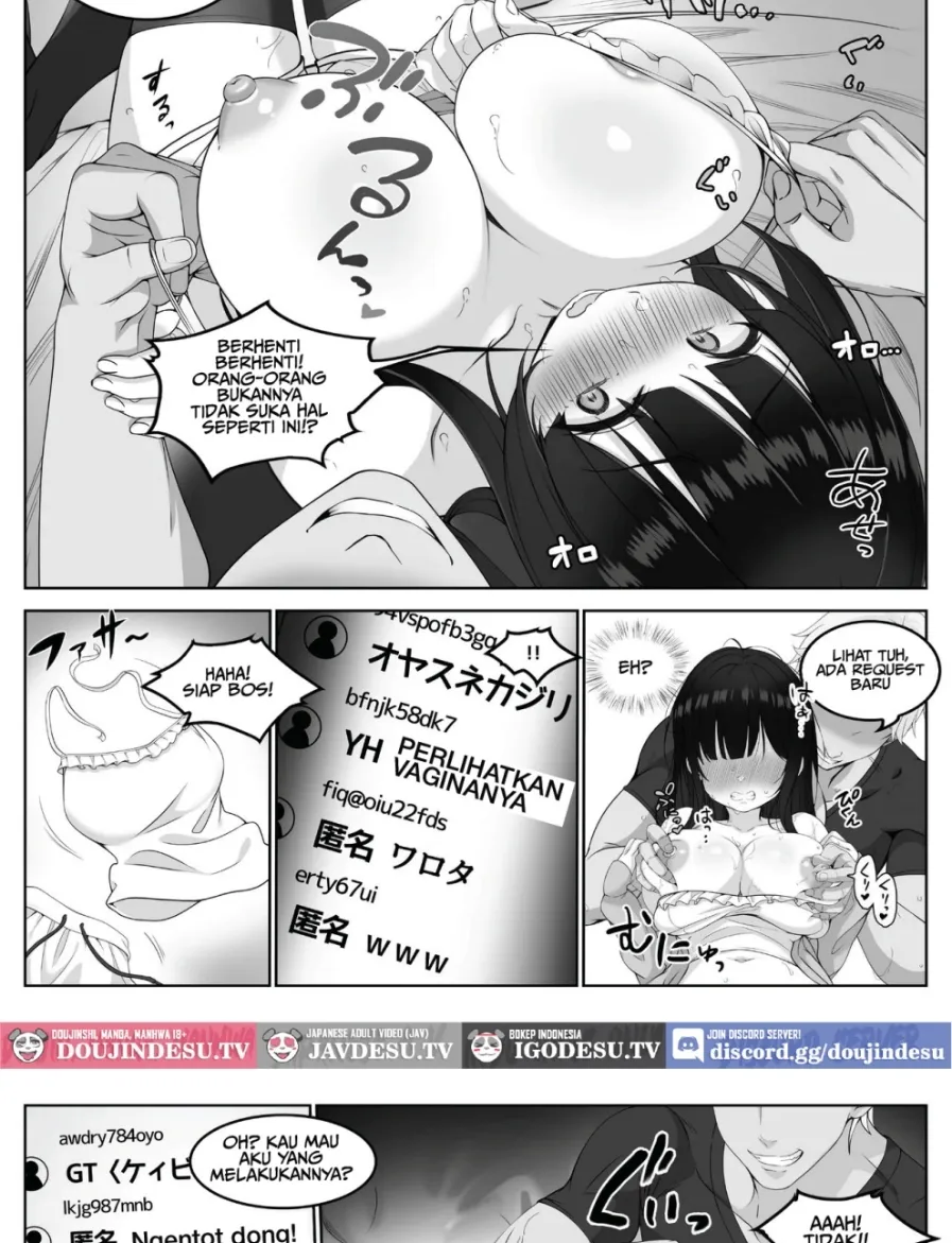 Haishinsha #Seiso Kanojo wa Kairaku ni Taerarenai Chapter 1